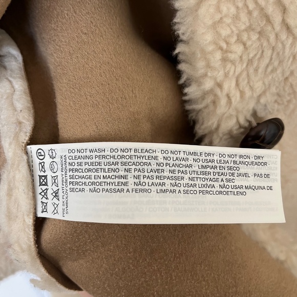 Mango Faux Shearling Teddy Coat - Picture 5 of 6